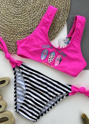 Раздельный купальник для маленьких принцесс