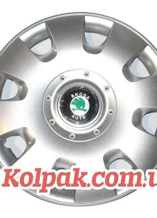 Колпаки ковпаки на колеса skoda r15 під оригінал