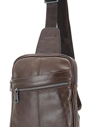 Рюкзак vintage 14395 шкіряний коричневий