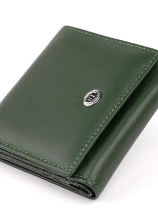 Компактний гаманець жіночий st leather 19262 зелений