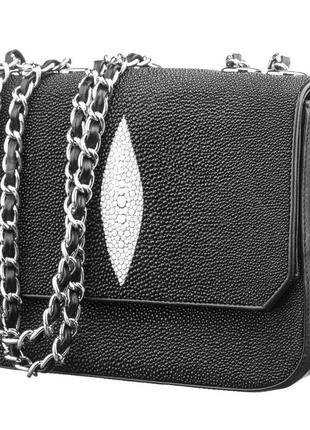 Клатч жіночий stingray leather 18507 з натуральної шкіри морсь...