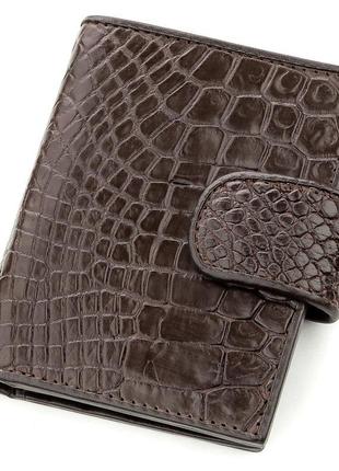 Візитниця мужсккая crocodile leather 18575 з натуральної шкіри...