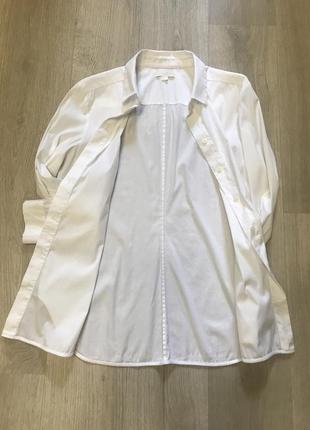 Белая рубашка женская база минимализм бренд cos6 фото
