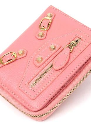 Компактний гаманець для жінок guxilai 19393 рожевий