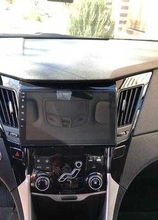 Магнитола android hyundai sonata 6, 2/32, 8 ядер, carplay, слот под сим-карту + рамка!
