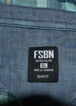 Новая рубашка ф. fsbn оригинал р. l-xl хлопок8 фото