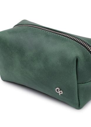 Шкіряна сумочка унісекс grande pelle 11571 зелений