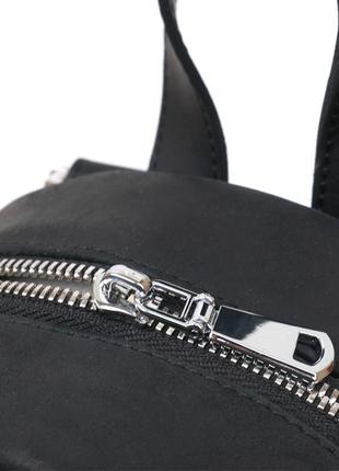 Вінтажний універсальний жіночий рюкзак shvigel 16313 чорний6 фото