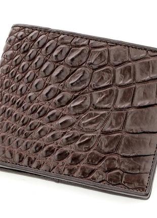 Гаманець чоловічий crocodile leather 18577 з натуральної шкіри...