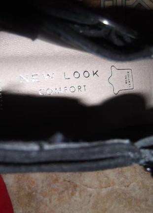 Ботильоны   wide fit black comfort flex suedette shoe boots8 фото