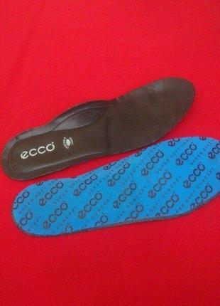 Стельки ecco оригинал натур кожа 37 размер 24 с