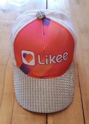 Детская кепка с сеткой лайк