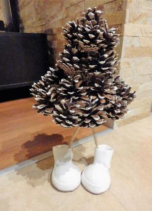Елочка из шишек