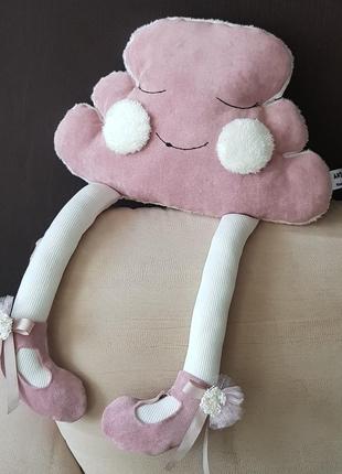 Іграшка-подушка "рожева хмарка"8 фото