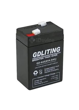 Акумулятор gdliting gd-640 6v 4 а·год