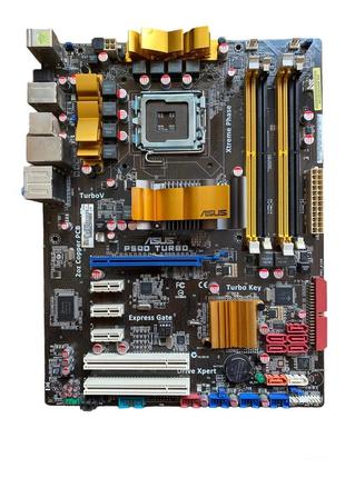 Материнская плата asus p5qd turbo (s775, p45, pci-ex16)