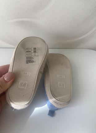 Слипоны h&amp;m 24р