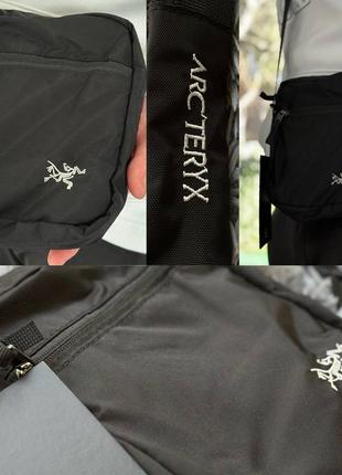 Зручний месенджер arcteryx, сучасний, якісний месенджер, молодіжний для підлітків, місткий8 фото