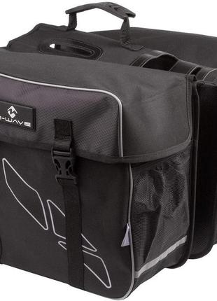 Велосипедна сумка-штани m-wave double-traveller на багажник