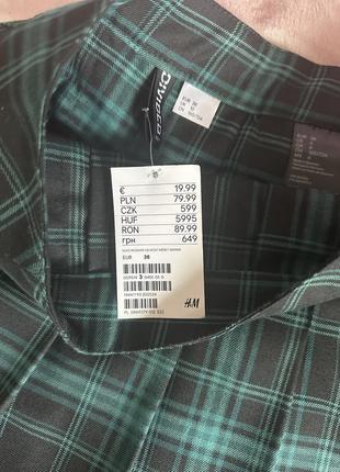 Теннисная юбка h&amp;m4 фото