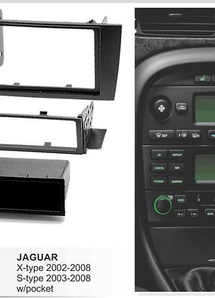 Перехідна рамка 1|2 din магнітоли jaguar x-type, s-type 2002- ...