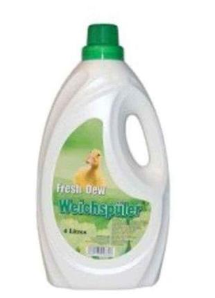 Ополіскувач для білизни fresh dew 4 л (зелений) тм power wash