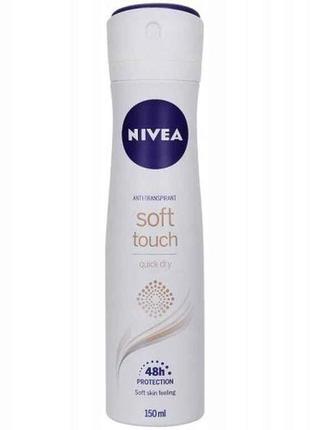 Дезодорант-спрей 150 мл (soft touch) тм nivea