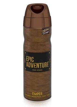 Дезодорант чол epic adventure 200 мл тм emper