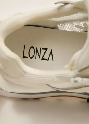 Кроссовки белые лонза lonza5 фото