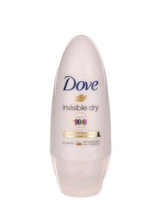 Дезодорант (ролик) жіночий 50 мл invisible тм dove