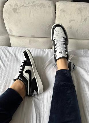 Кросівки nike air jordan 1 low concord7 фото