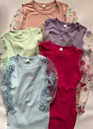 Дитяча ніжна сукня 6