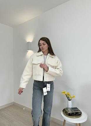 Бомбер zara