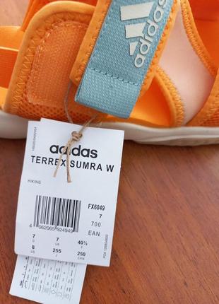 Сандали женские,  известной фирмы adidas,  на двух липучках.3 фото