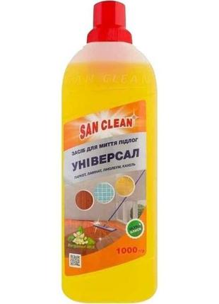 Засіб для миття підлоги 1л універсал 2000 бергамот тм санклин