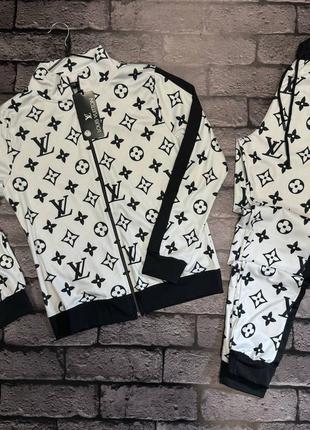 Спортивний костюм в стилі louis vuitton