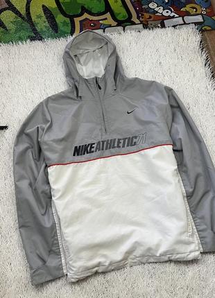 Куртка анорак винтаж найк nike athletic 71 vintage