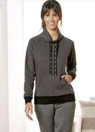 Свитшот теплый esmara s  толстовка  с начесом