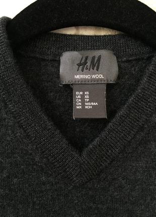 Шерстяной свитер, джемпер h&m4 фото