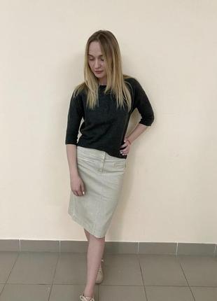 Свитер и юбка