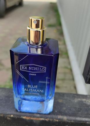 Парфюмированная вода без коробки объем 100 мл.  ex nihilo blue talisman