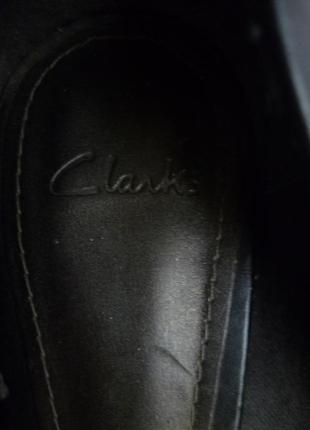 Туфли чёрные clarks7 фото