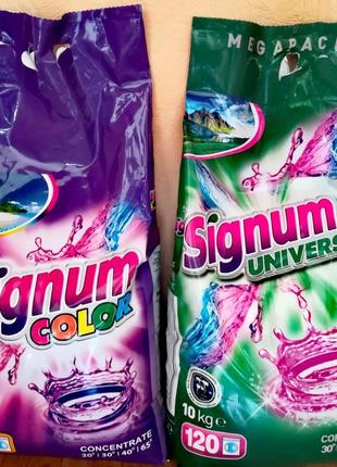 Signum universal color 10 кг безфосфатний порошок