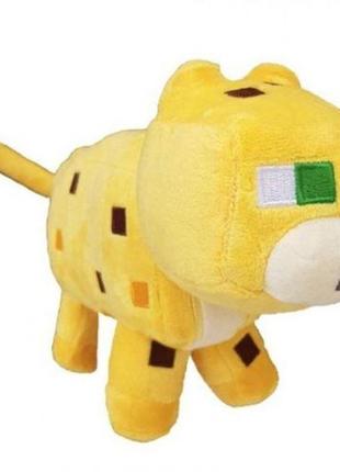 М'яка іграшка персонаж "minecraft леопард"