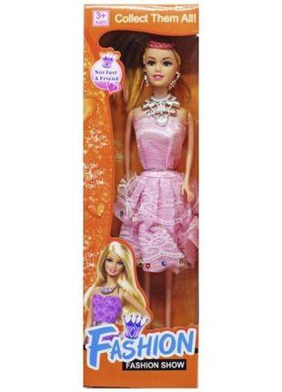 Лялька "fashion show" у рожевому (28 см)