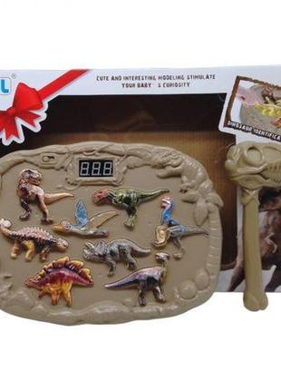 Інтерактивна іграшка "стучалка: динозаври"