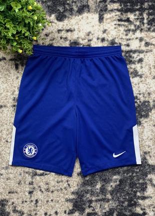 Футбольні шорти nike chelsea1 фото