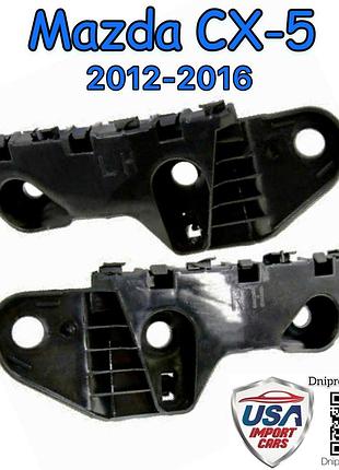 Mazda cx-5 2012-2016 крепление (original) левое, кронштейн переднего бампера, kd45500u1c