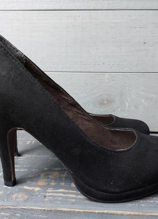 Tamaris, черные классические туфли, размер 373 фото