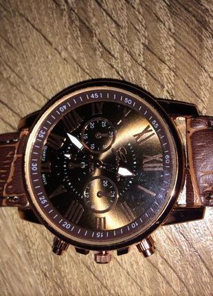 Стильний чоловічий годинник geneva platinum3 фото